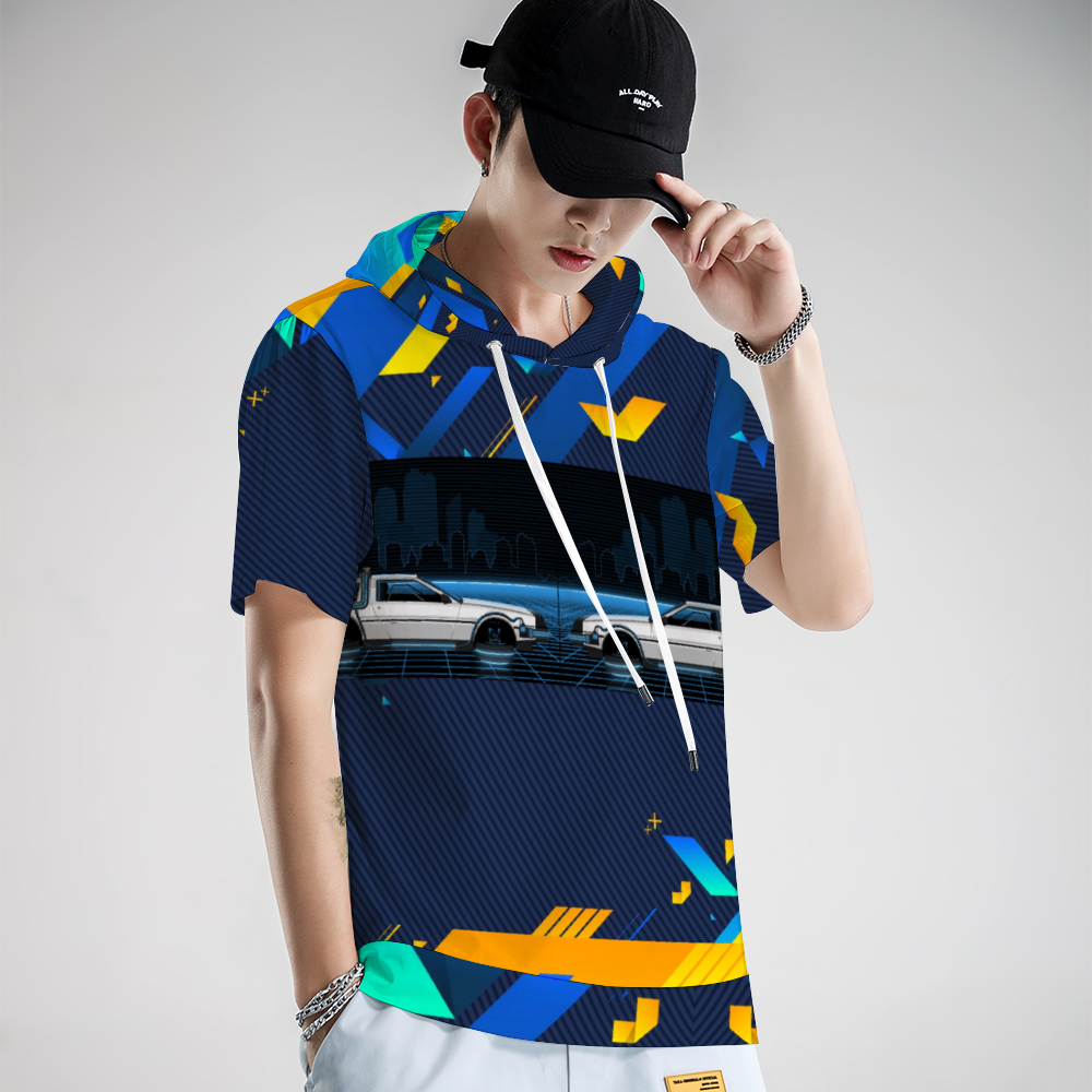 Marty's Ride Short Sleeve Hoodie