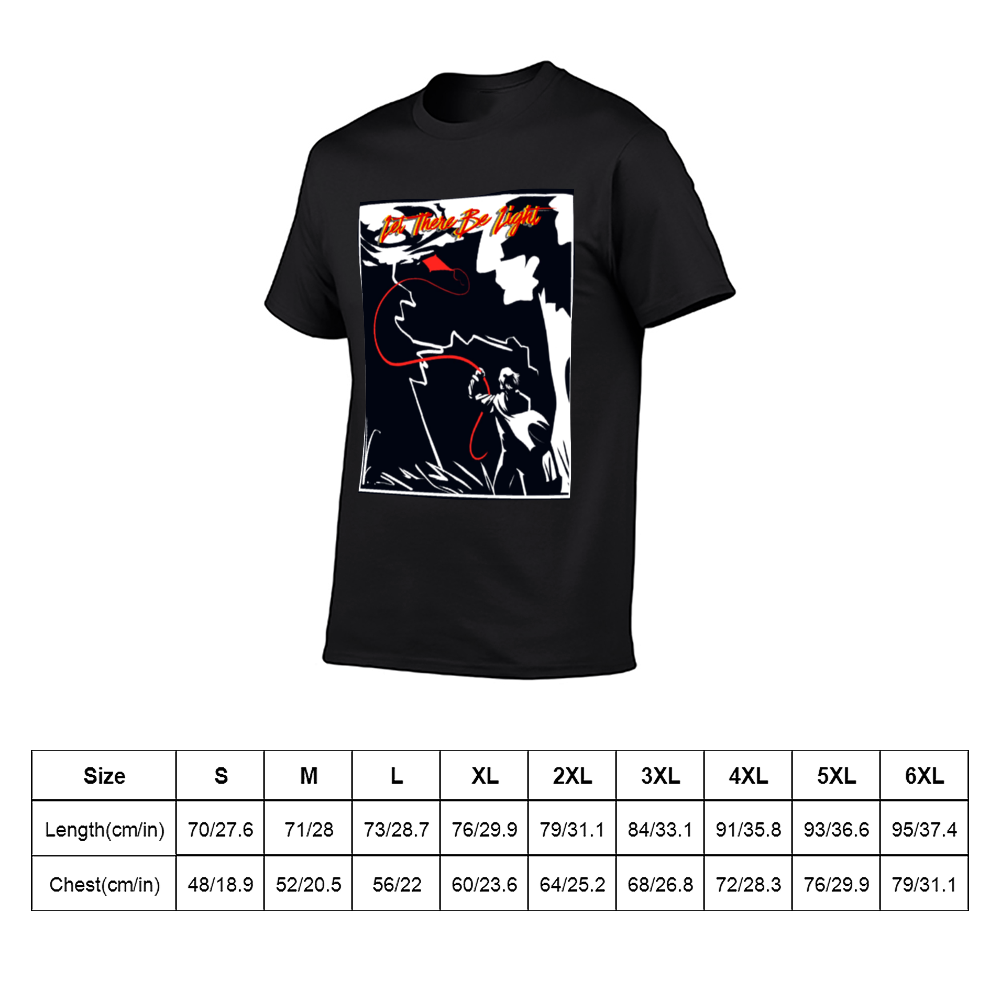 Let There Be Light T-Shirt Front and Back Print DTG | Gildan HA00