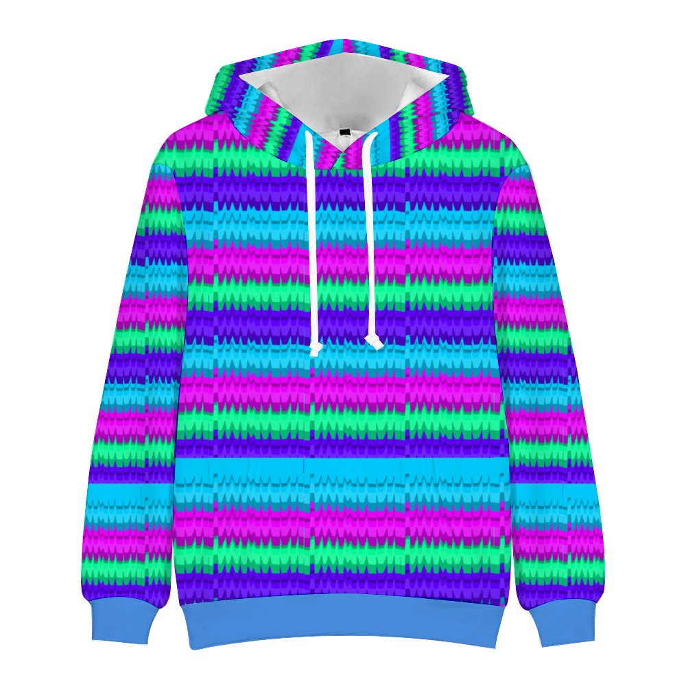 Blue Pinata Power Hoodies