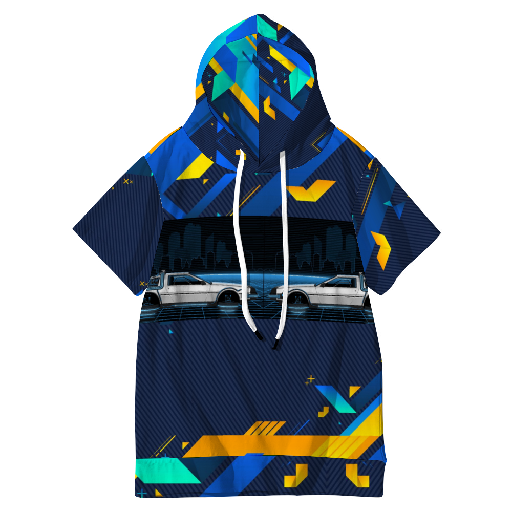 Marty's Ride Short Sleeve Hoodie