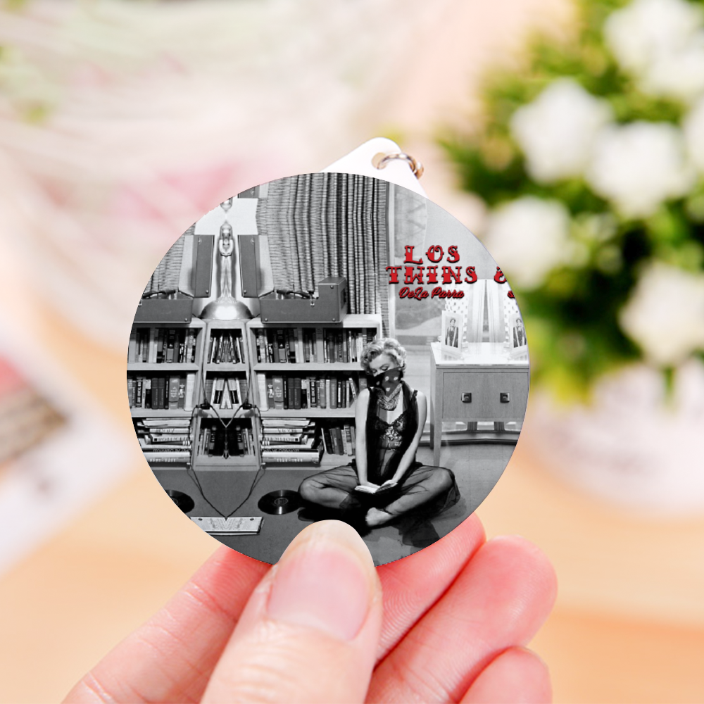 DeLa Parra Key Charm Mirror Keychains