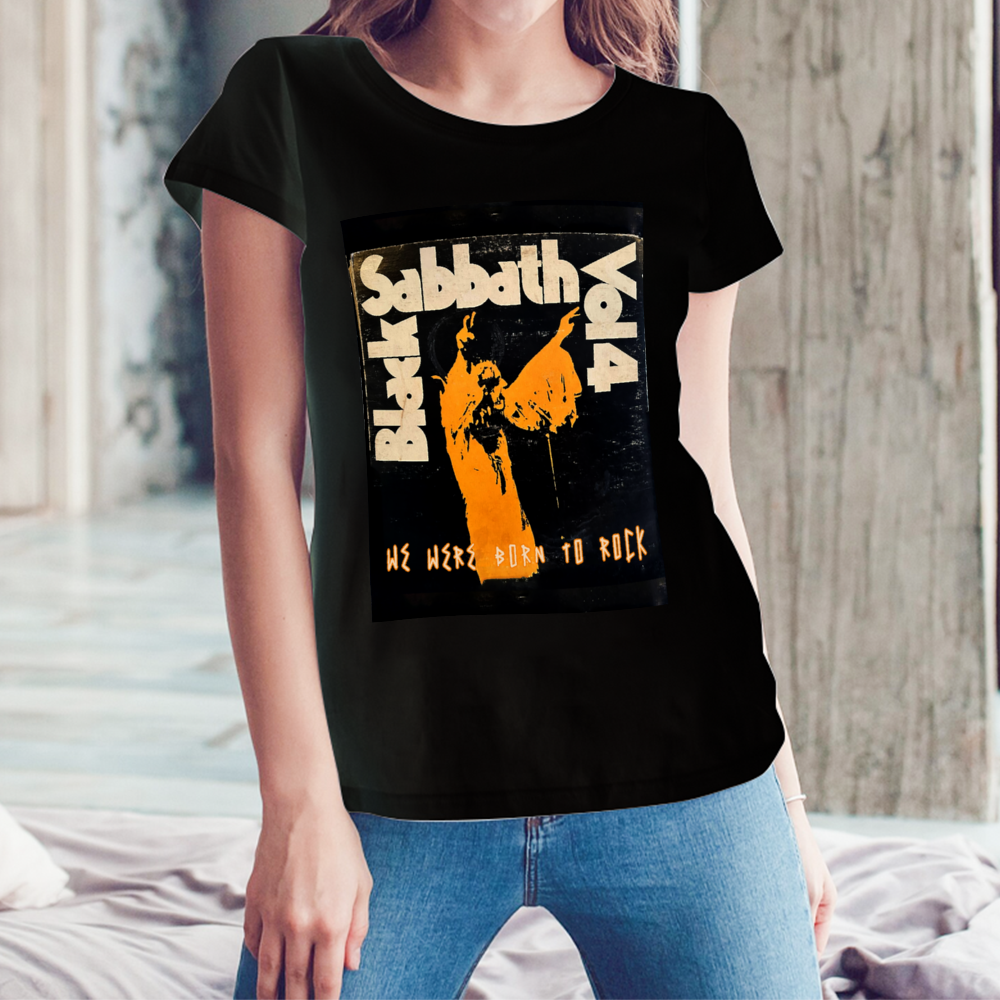 Classic Black Sabbath Dedication T-Shirt Front and Back Print DTG | Gildan HA00