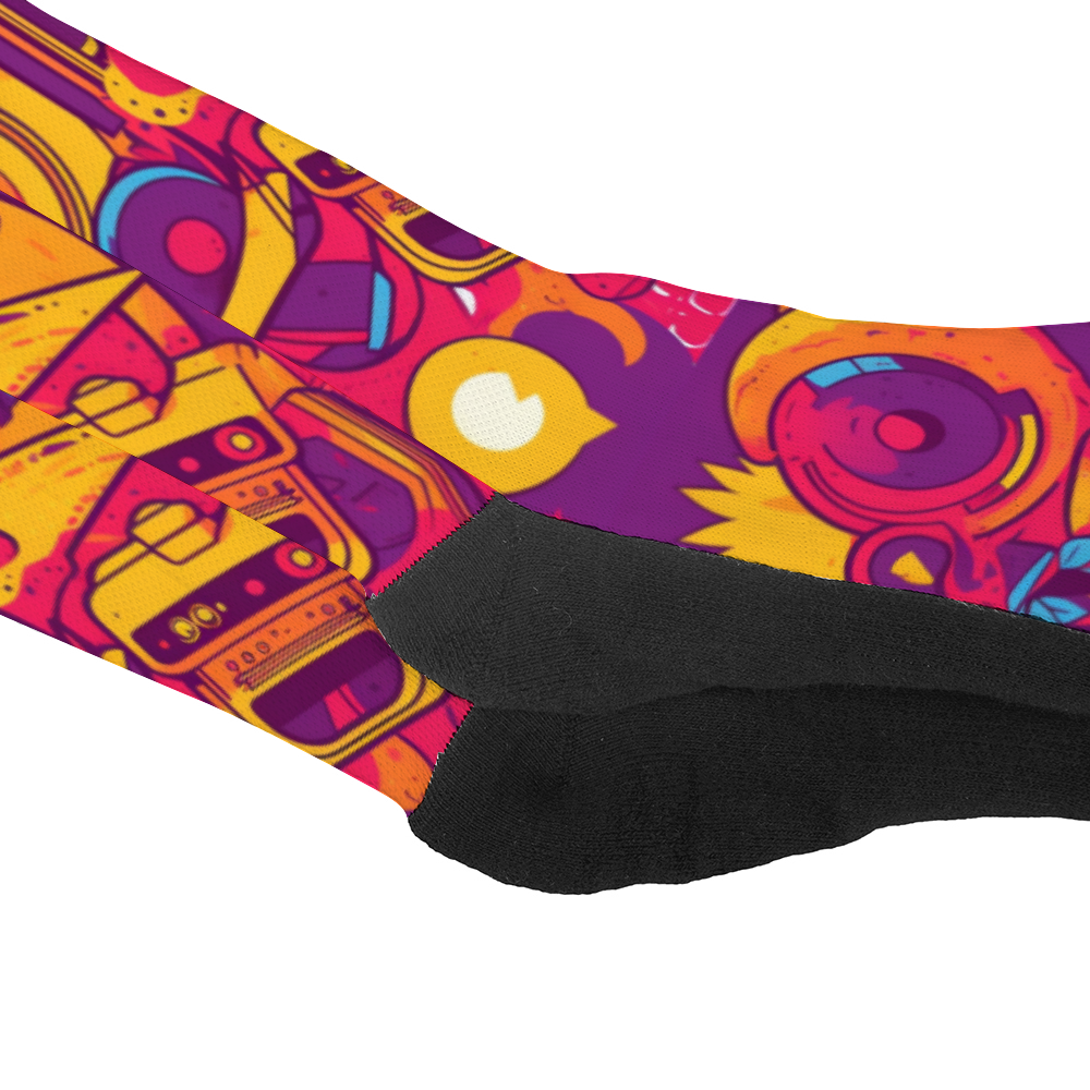 Hip Hop Cotton Socks Sport Tube Socks