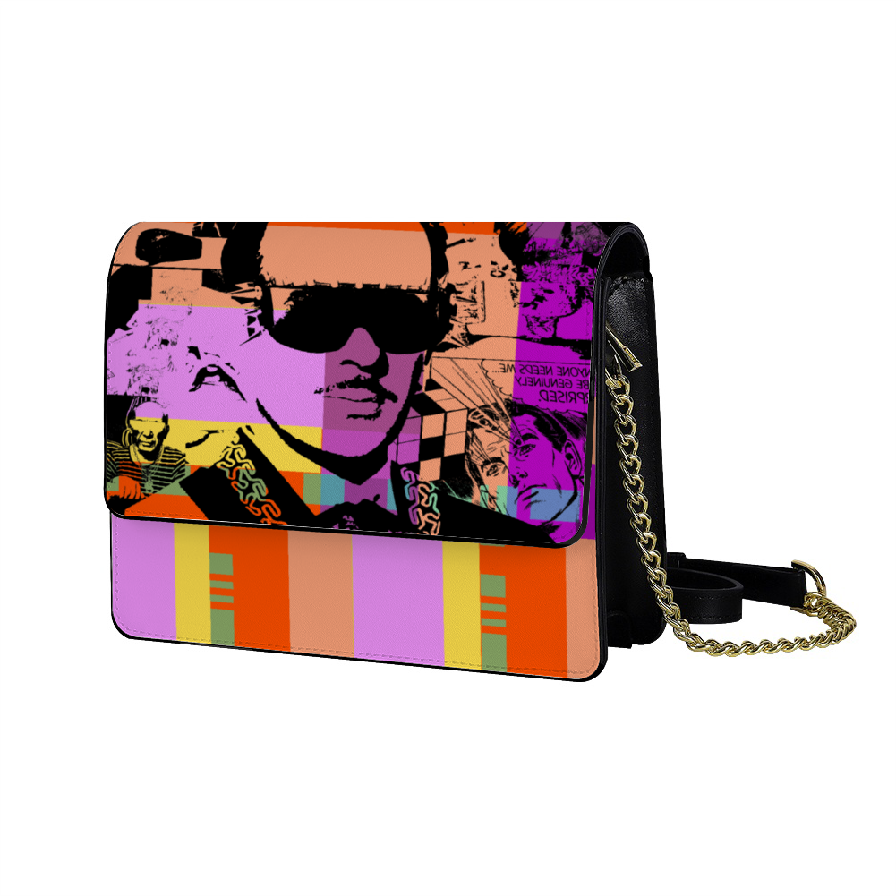 Graffiti Poster Infante Women's Vegan Leather Shoulder Bag
