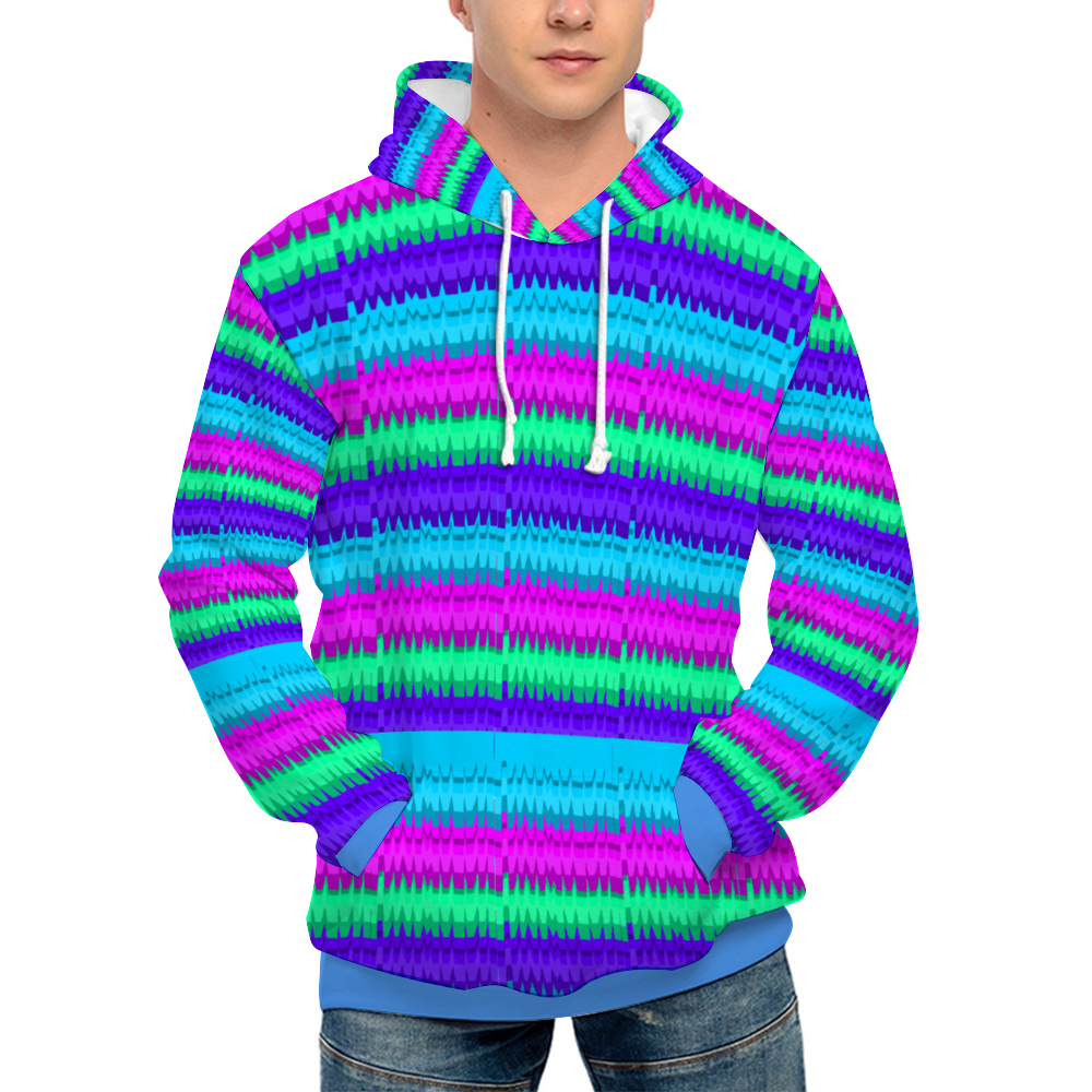 Blue Pinata Power Hoodies