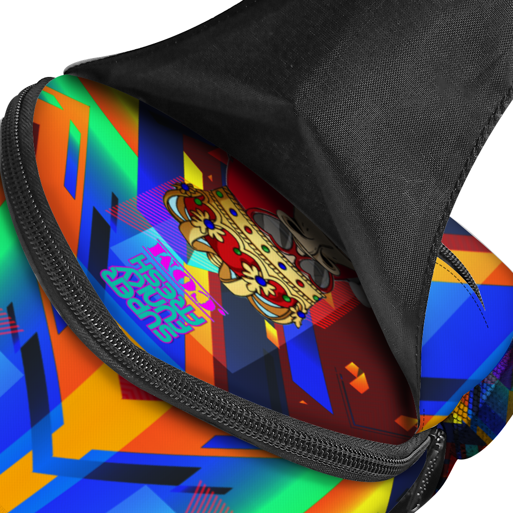 Fractal Fresh M&Ape Cross-body Bag Lightweight Fashion Messenger Bag