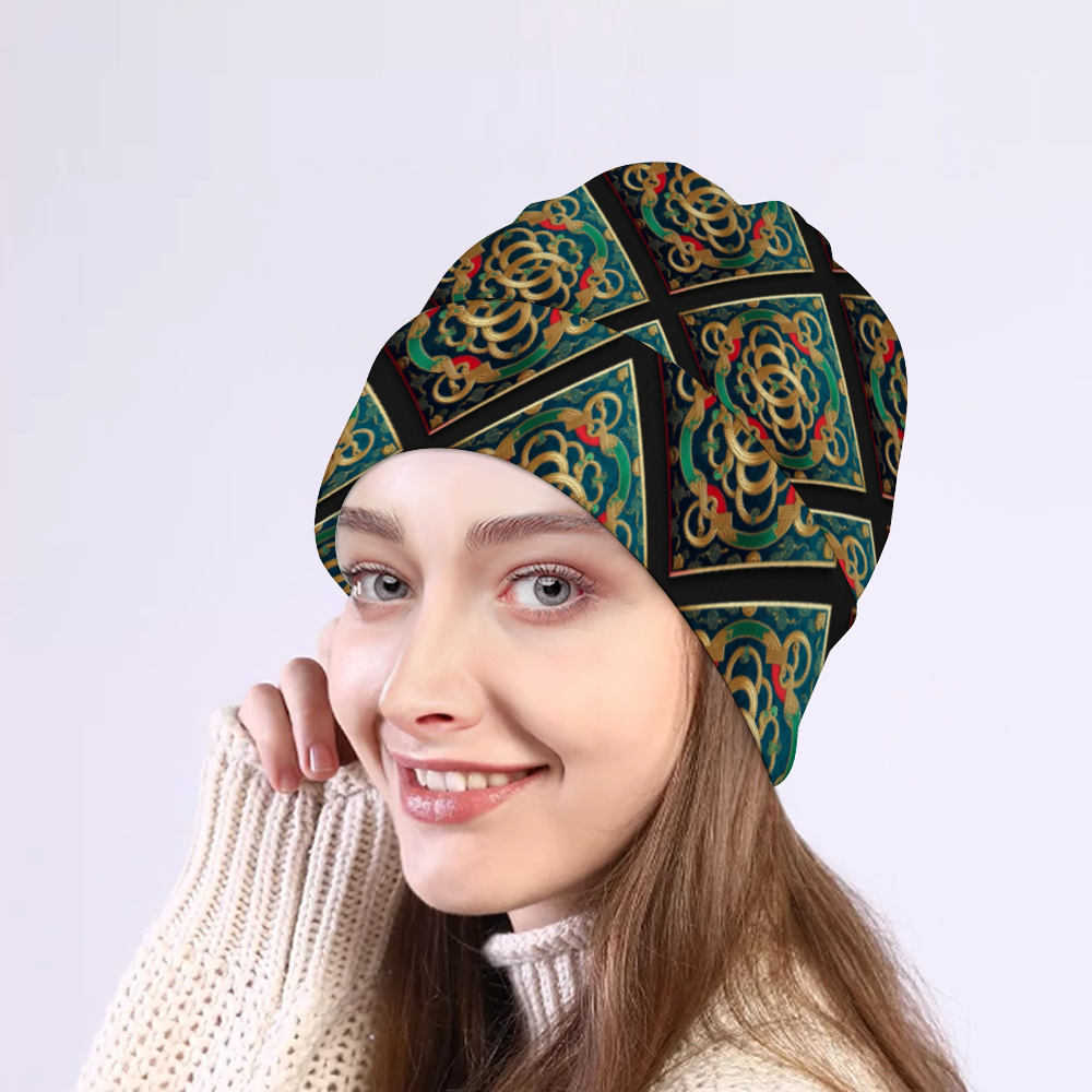 DeLa Parra Crochet Beanie Hat