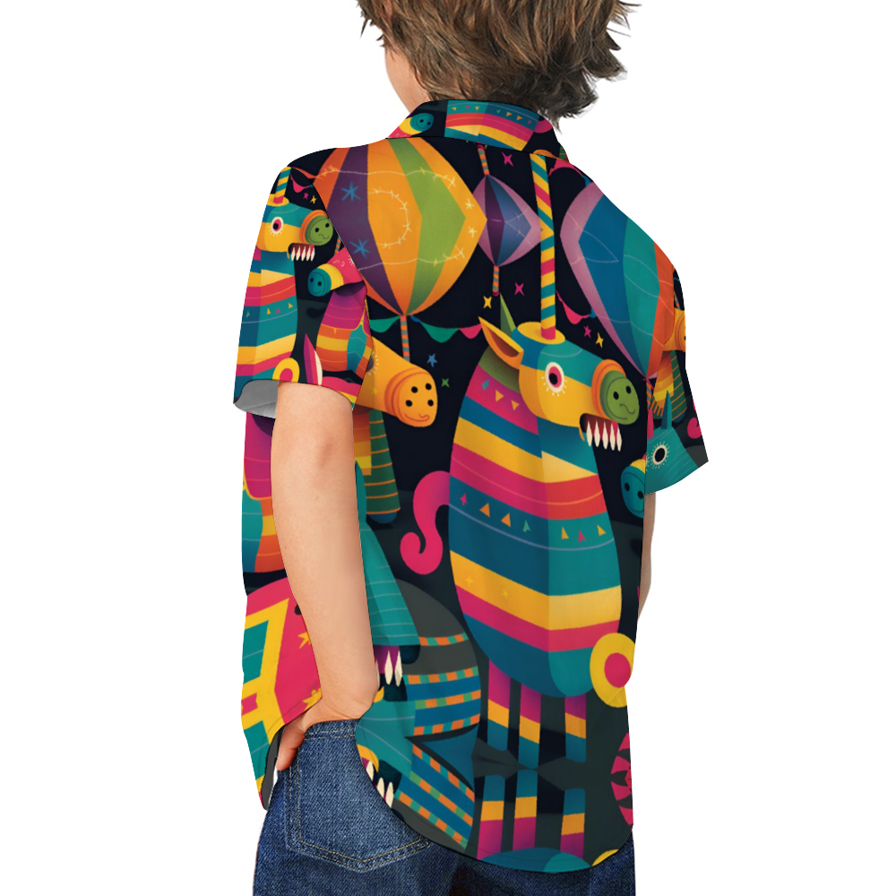 Party Monster Kids' Short Sleeve Shirts