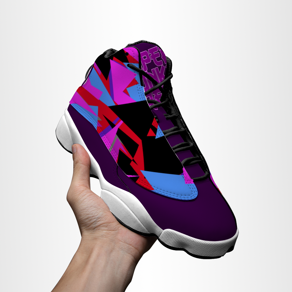 Super Funky Fresh Camo Basketball Sneakers