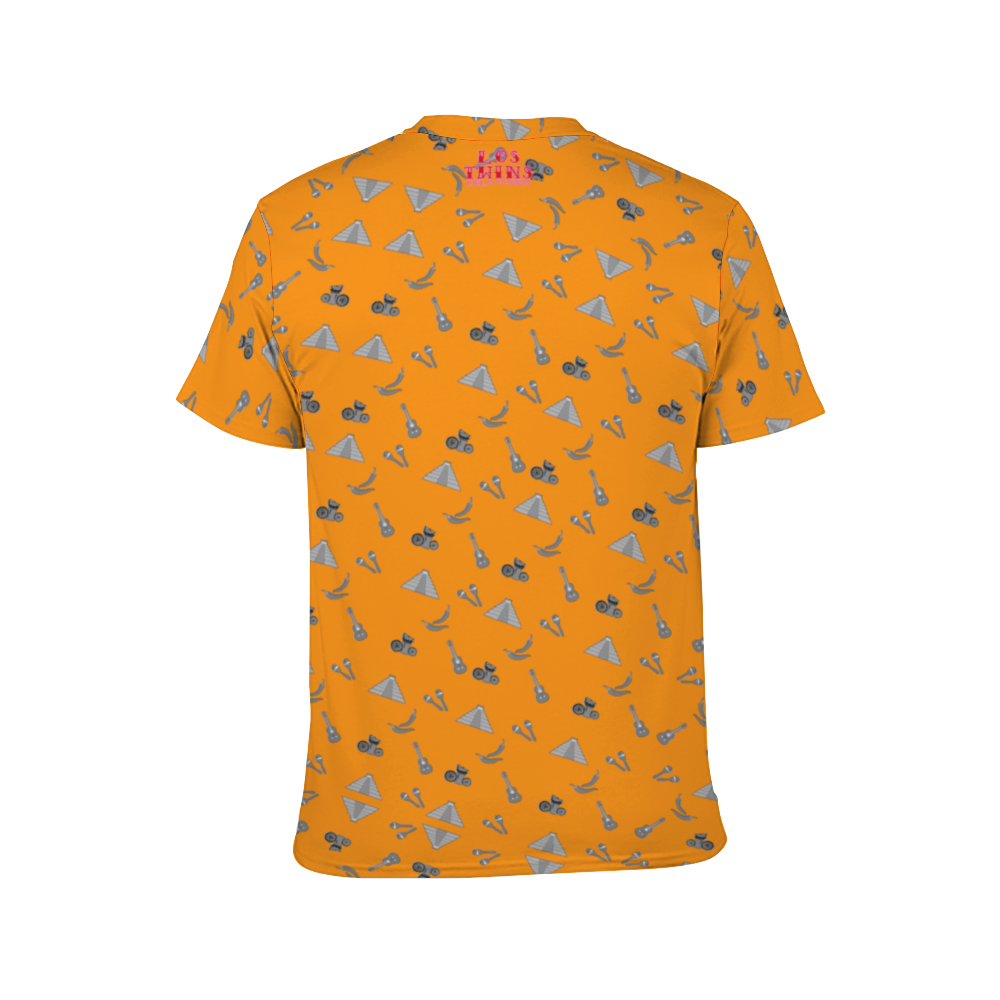 Mayan Orange All Over Print T-Shirt
