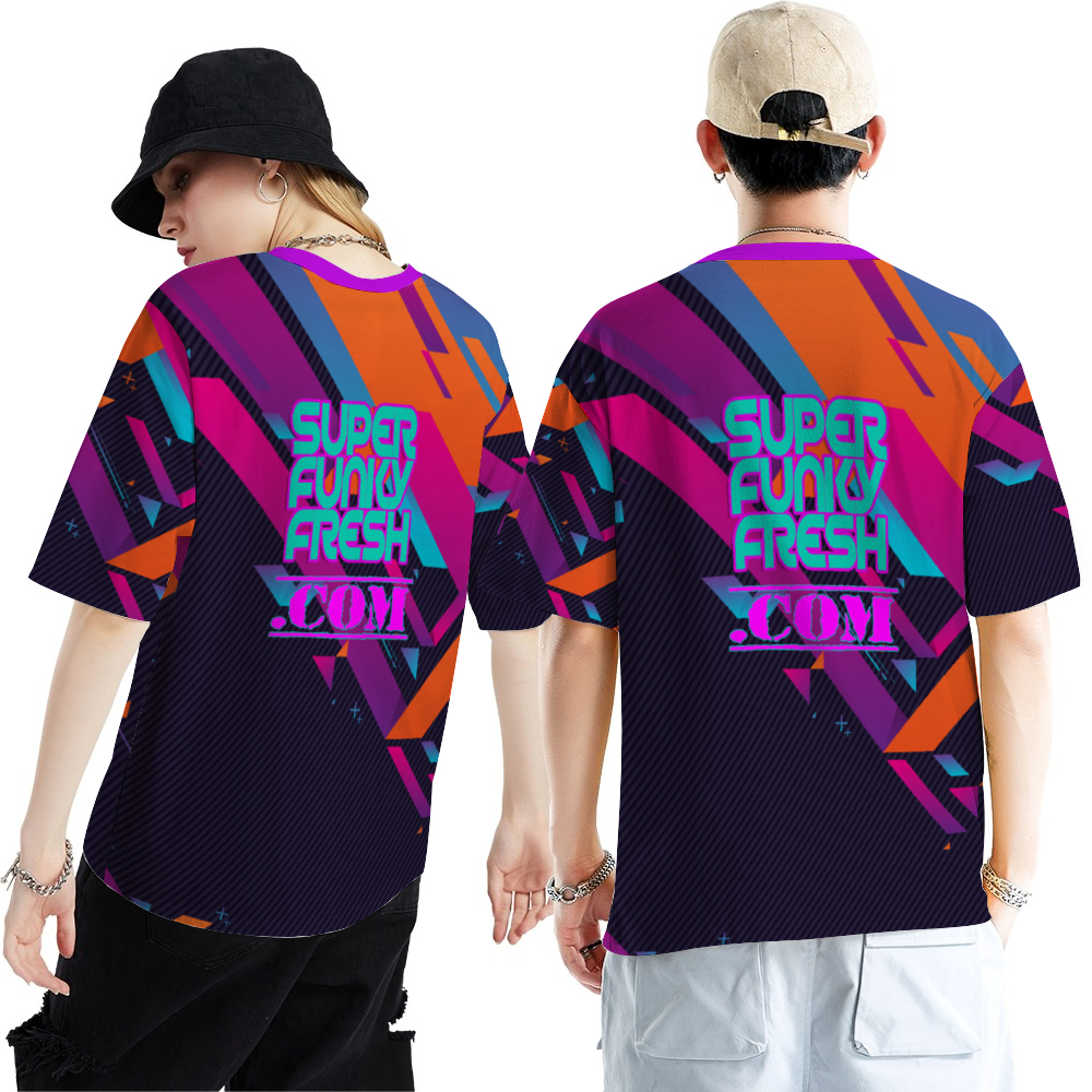 ASTRO READER Unisex Short-sleeve T-Shirts Loose Round-neck Summer Blouses