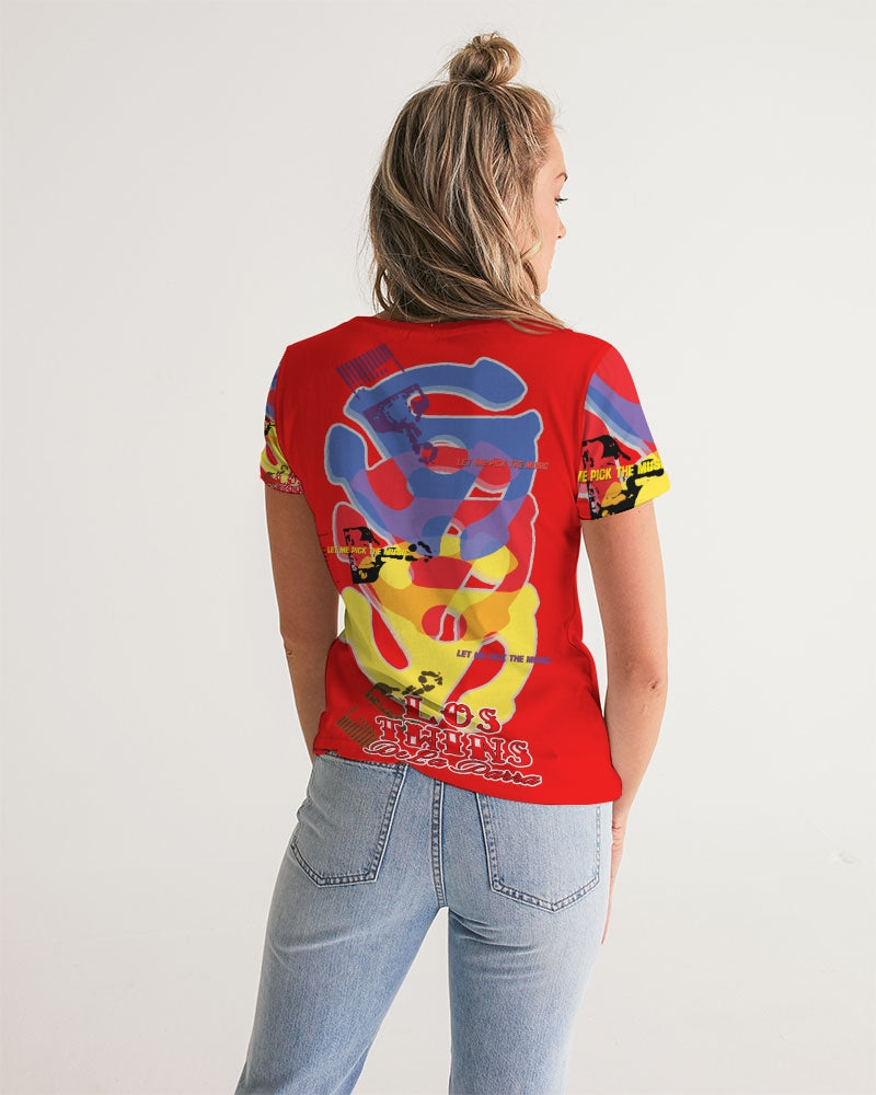 Old Blue Women's V-Neck Tee