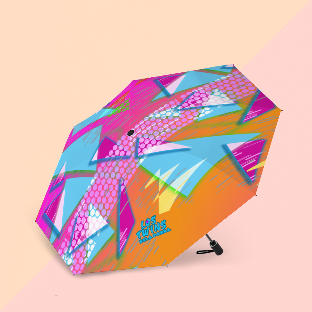 The Trapper 90s Design Umbrella 3 Folding/5 Folding UV Umbrella Sunshine & Rain Versitle Umbrella