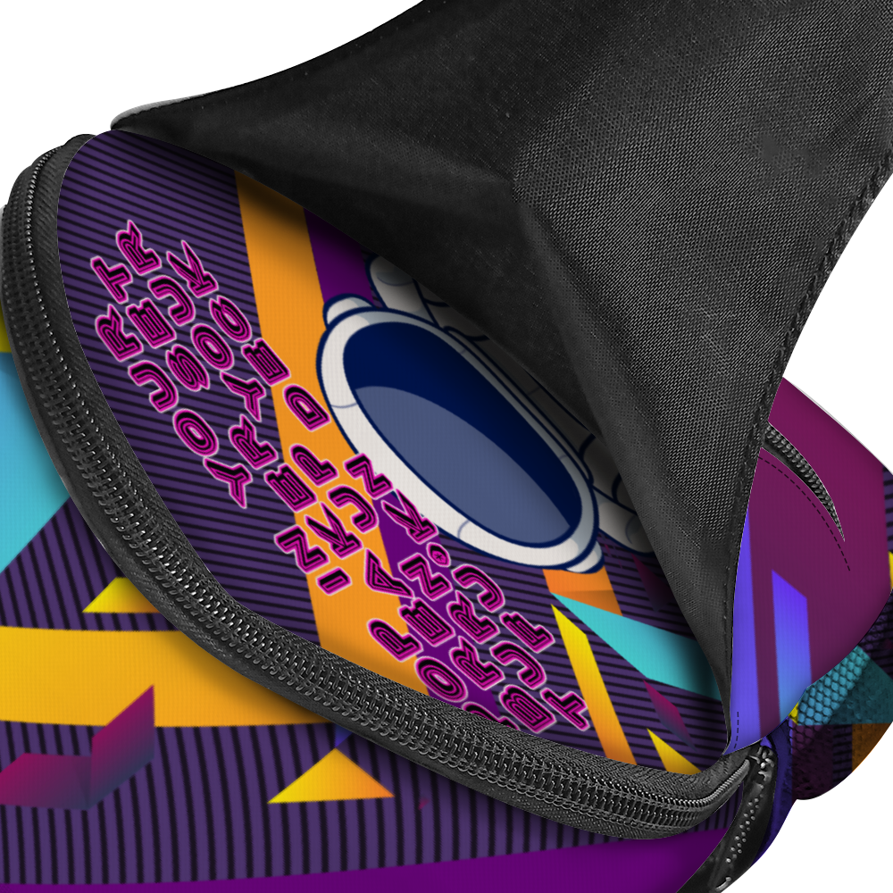 Spaceman Mixt tape Cross-body Bag Lightweight Fashion Messenger Bag