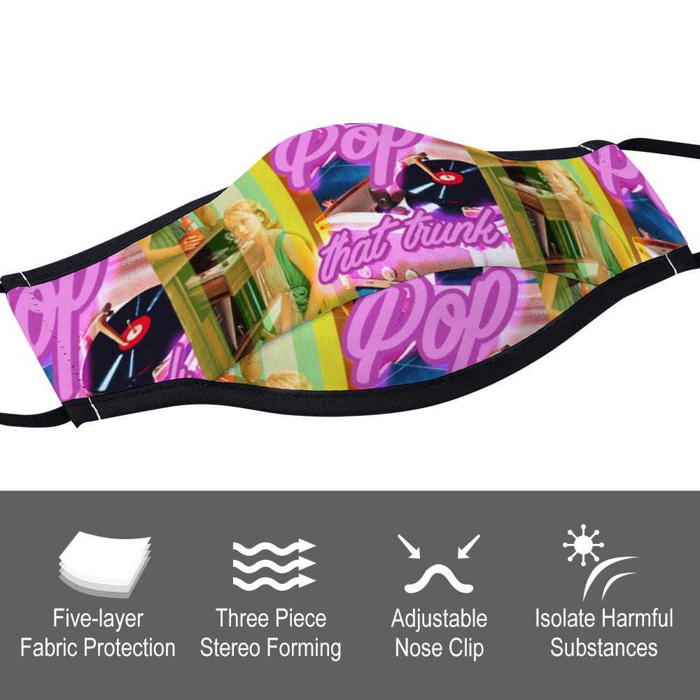 Pop That Trunk Face Cover with Two Filters