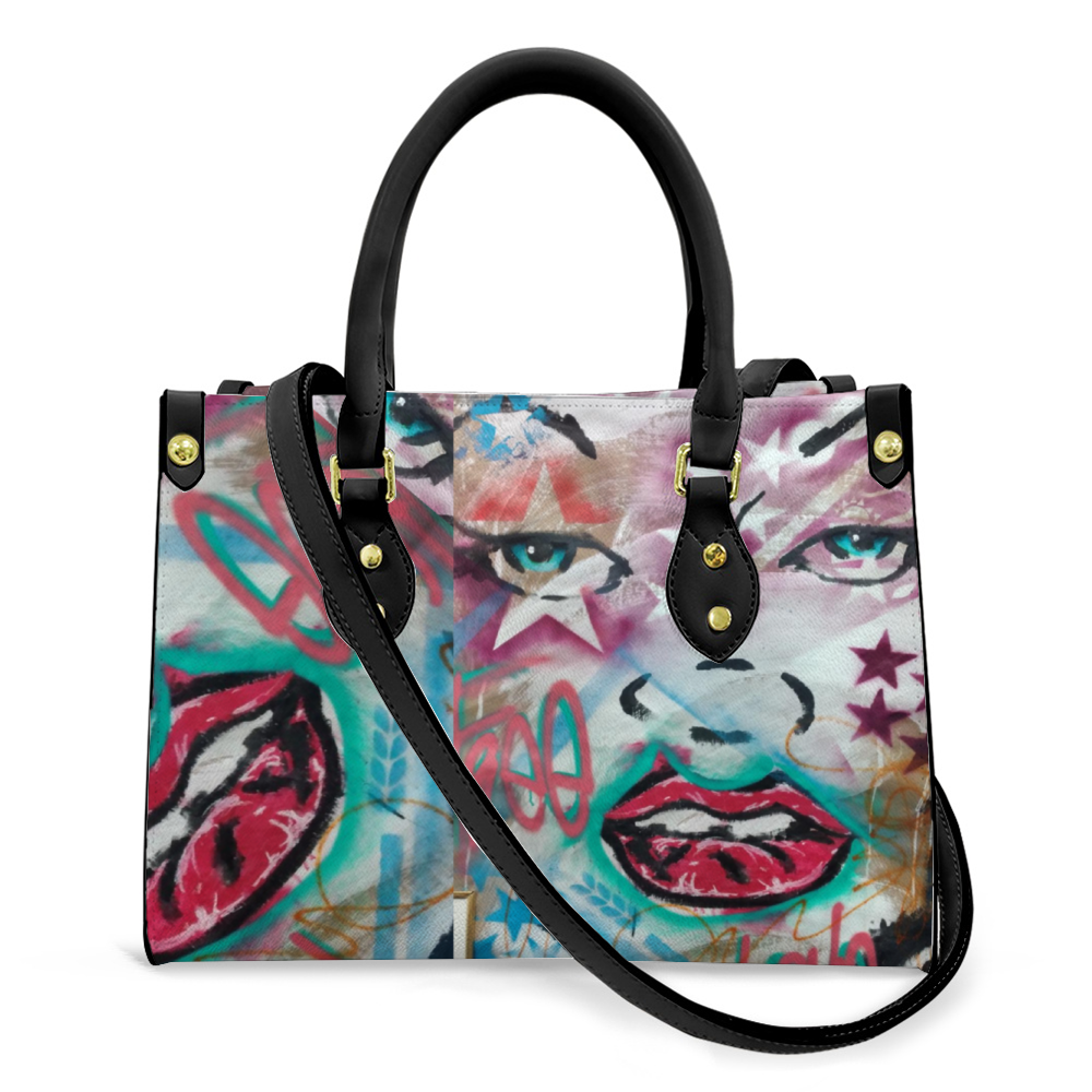 Women's Vegan Leather Handbag " Free Love"