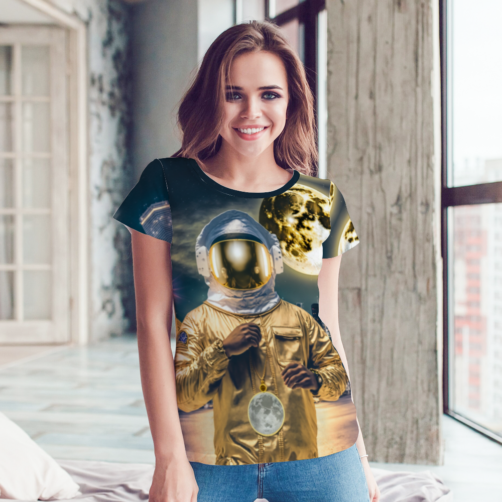 Space Man Houston T-Shirt
