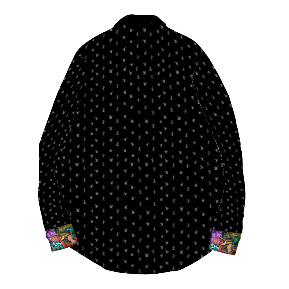 Cactus Black (Pablo DeLa Parra) Long Sleeves Shirt Unisex Custom Shirts