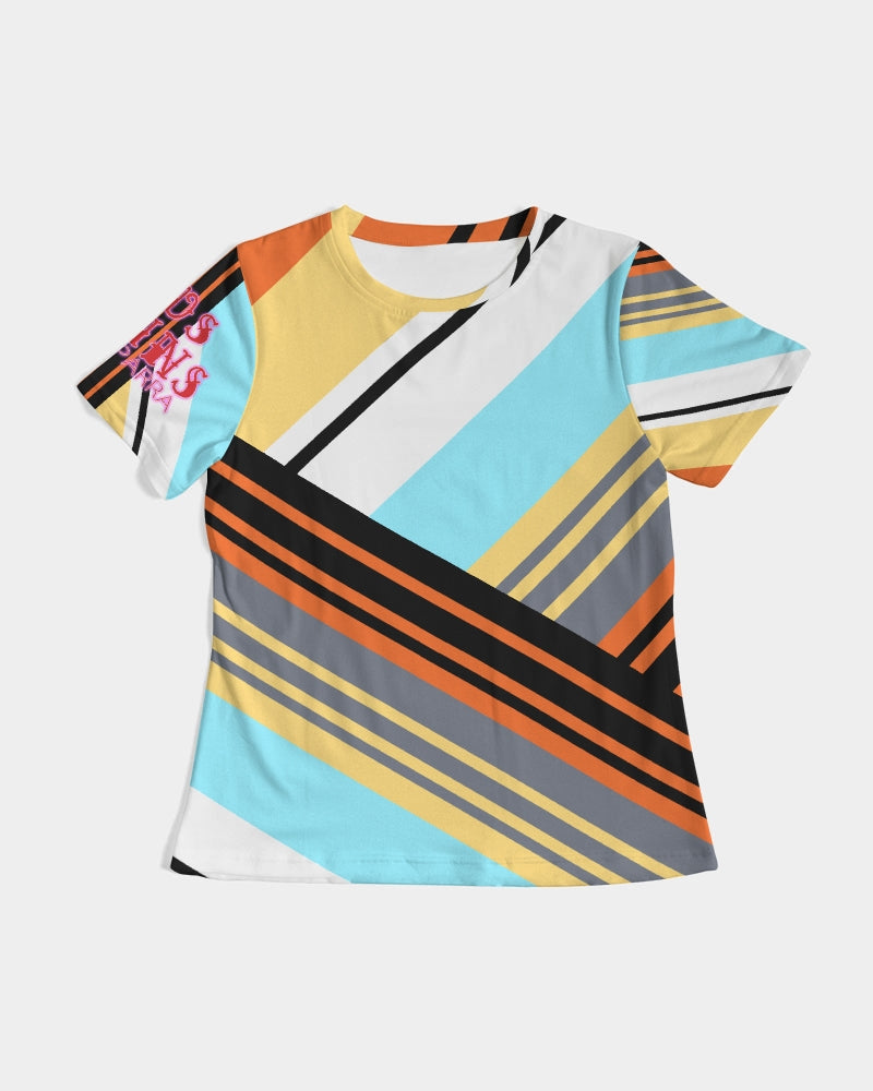 Mayan Serpent Stripes Women's Tee