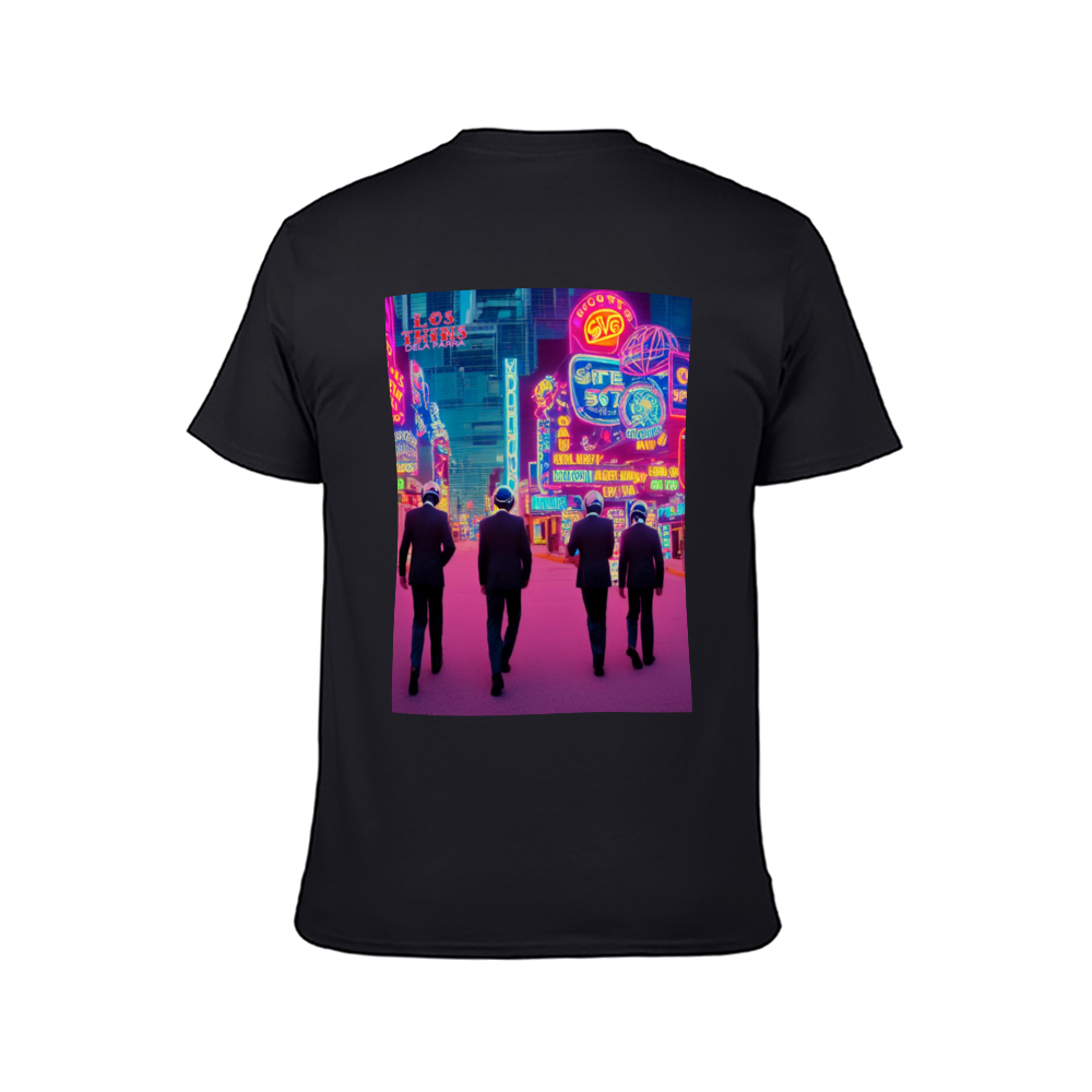 Suits from Space in Vegas Front and Back Print DTG | Gildan HA00