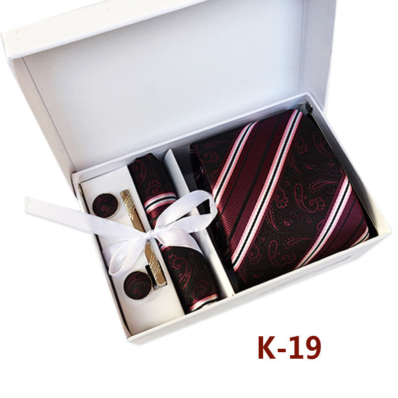 Mens Gift Box 6 Piece Leading Bags Towel Cut Cuff Factory Price Wholesale