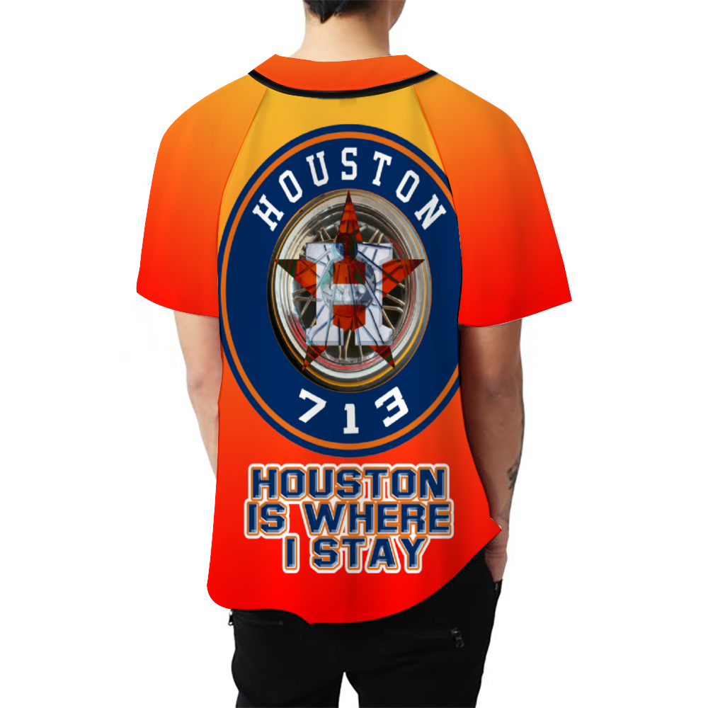 Houston 713 Baseball Jersey Sports Jersey