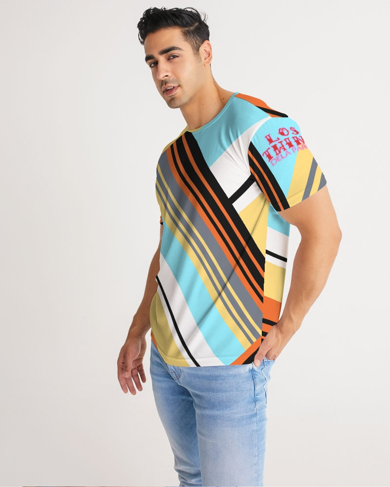 Mayan Serpent Stripes Men's Tee