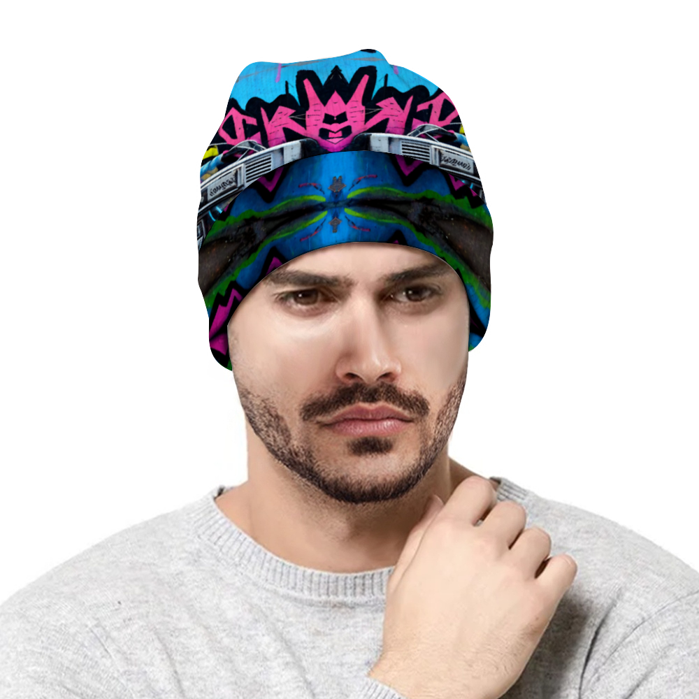 Boom Box Beanie Hat