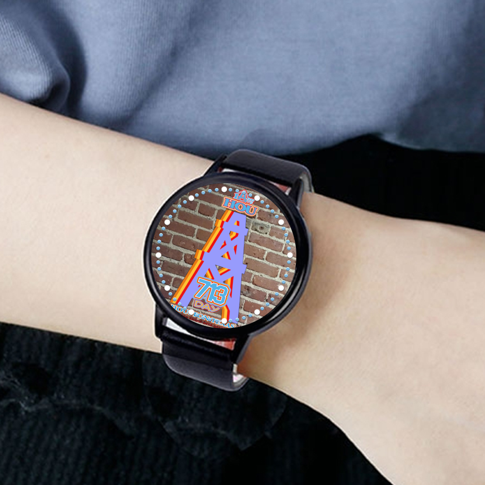 I Am Hou Watch Black LED Touch Screen Watch