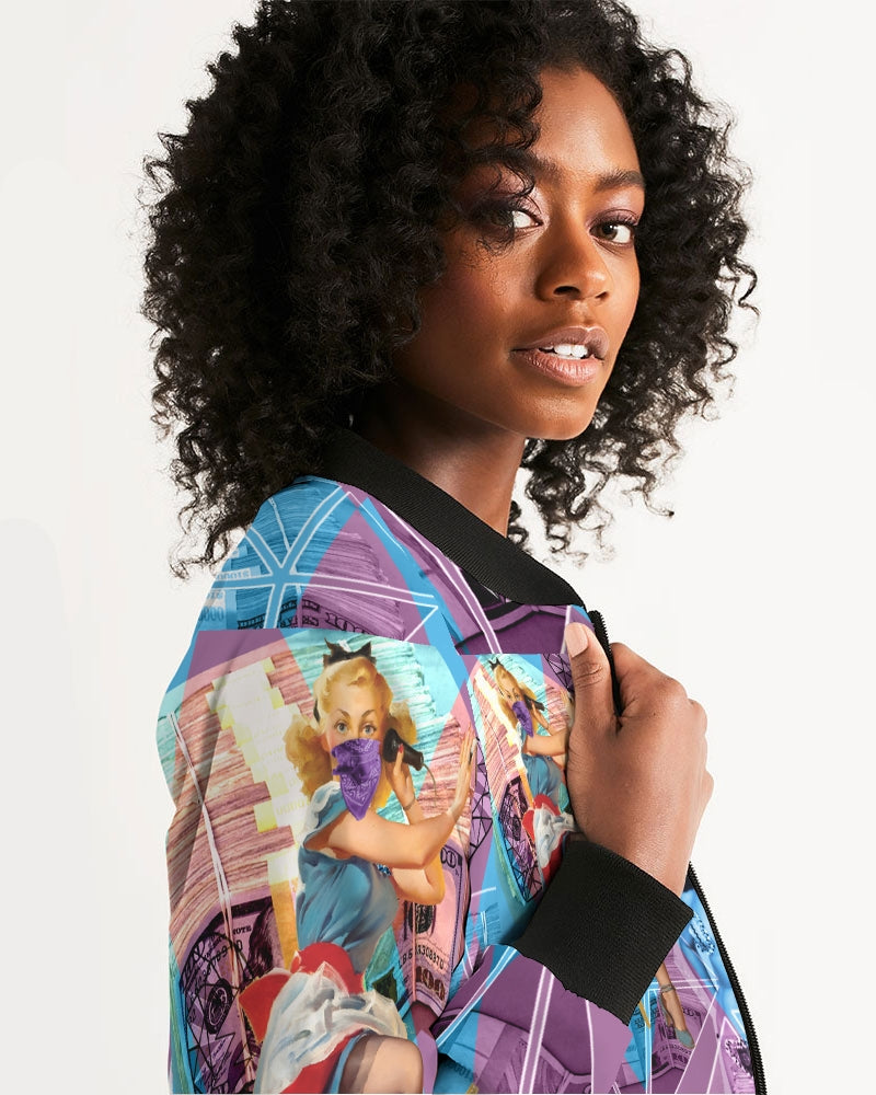 Las Mariajuanas Women's Bomber Jacket