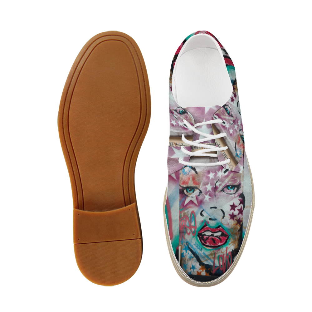 Free Love Men's Vegan Leather Business Casual Shoes