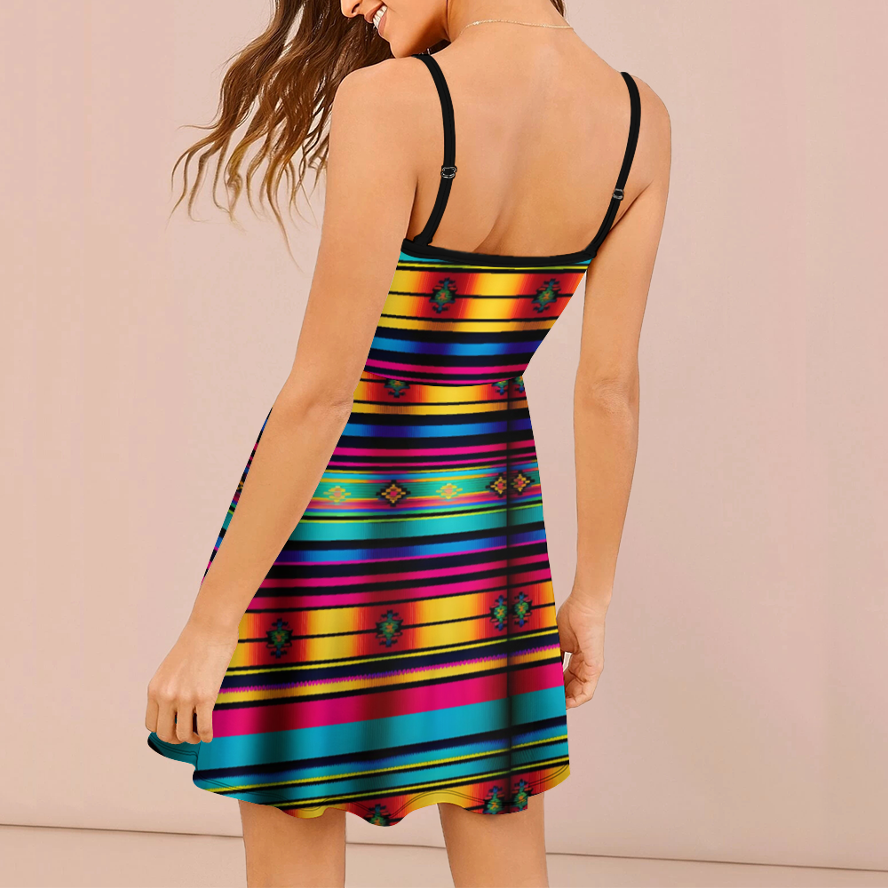 DeLa Parra Serape Women's Fashion Skirts