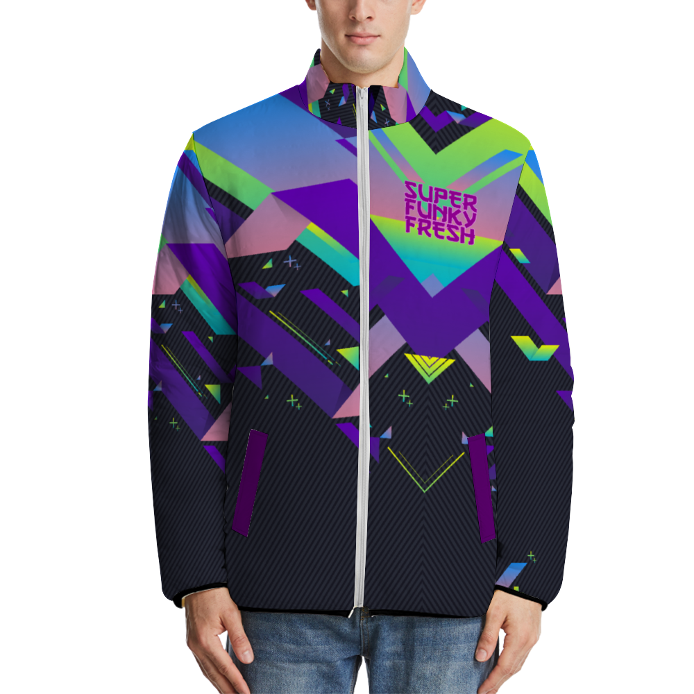 Super Funky Fresh Waterproof Bubble Coats Full-Zip Hooded Jackets