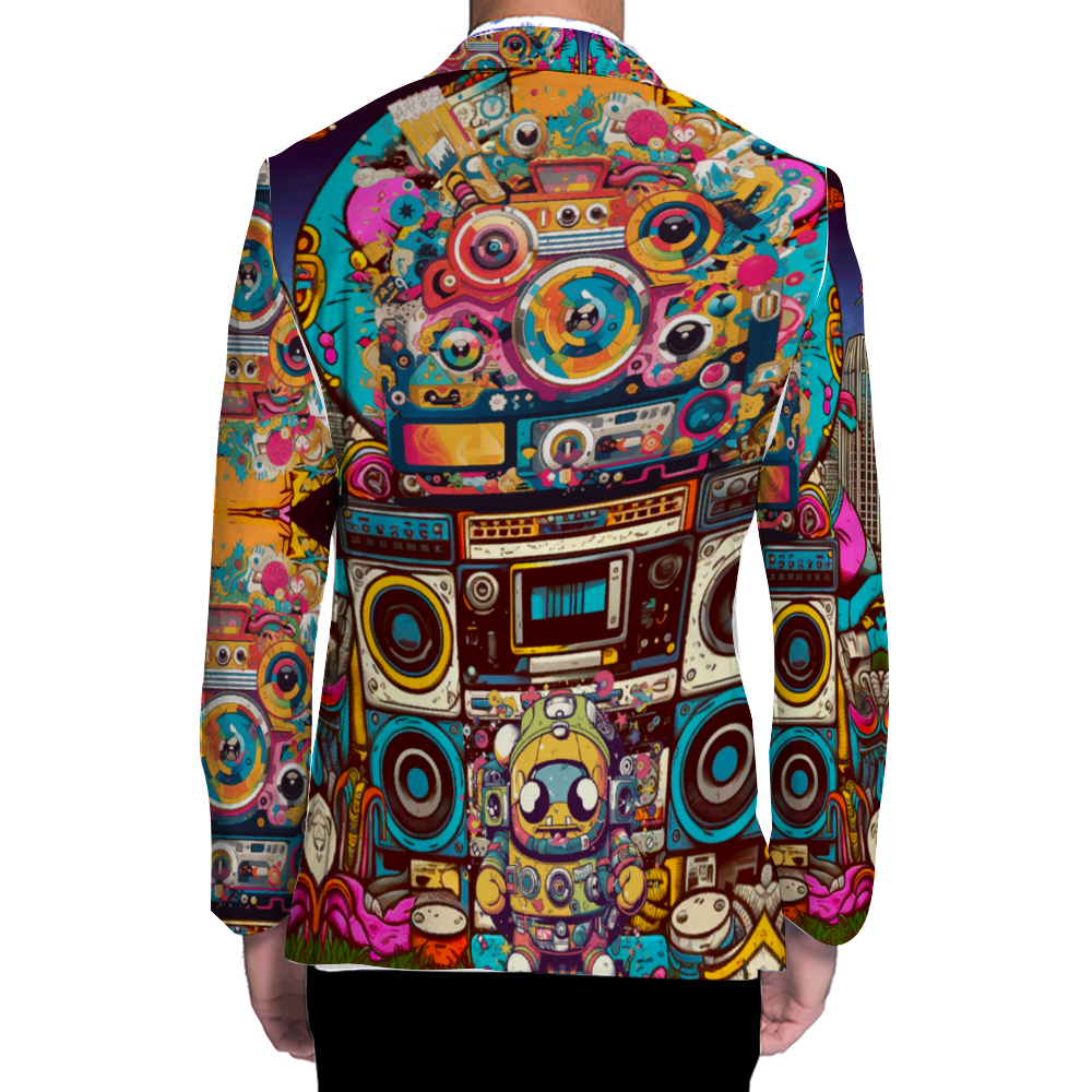 Mod Pop Casual Suit Blazer