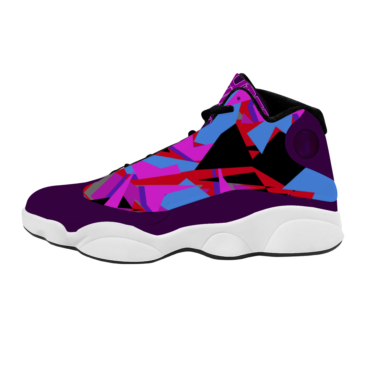 Super Funky Fresh Camo Basketball Sneakers