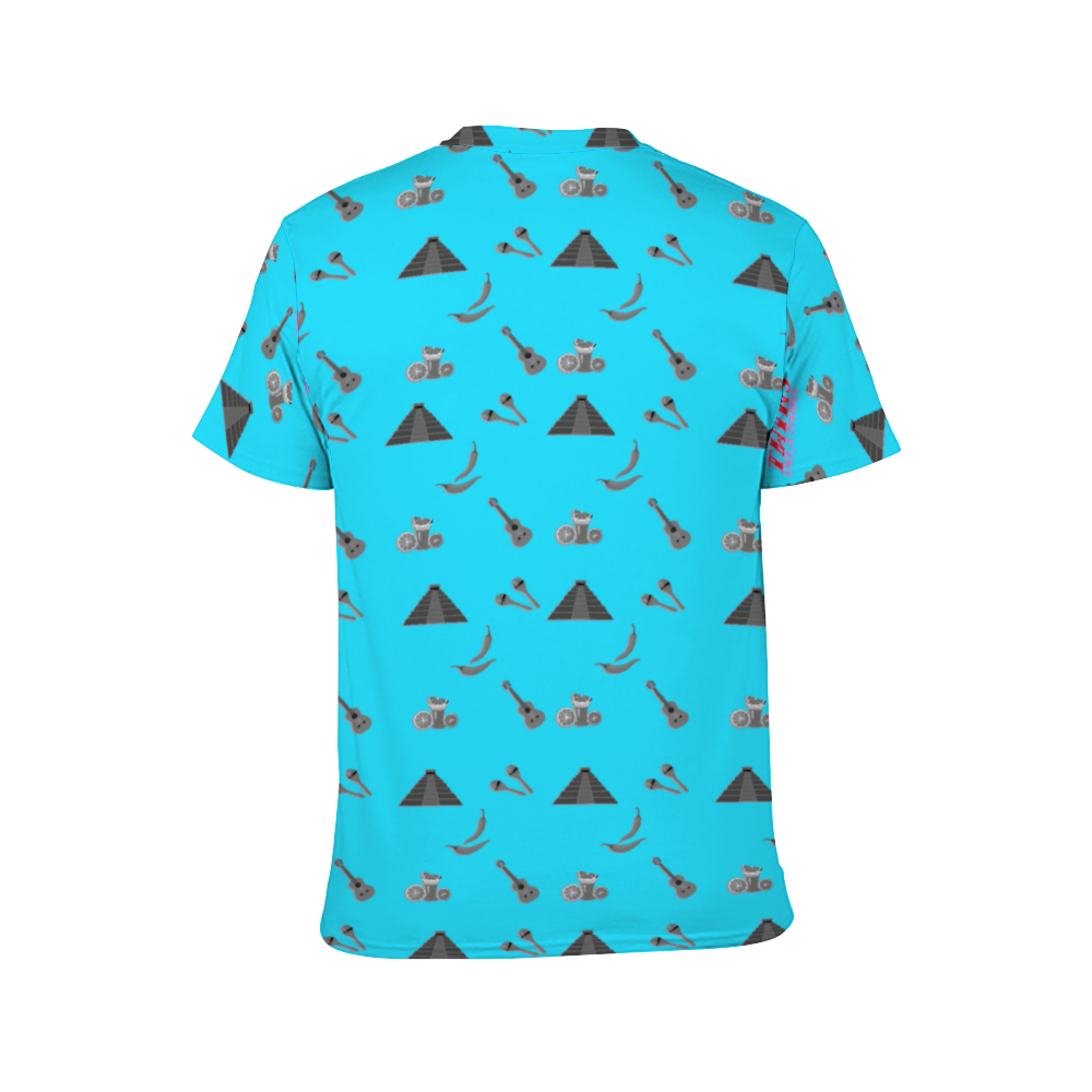 Blue Mayan T-Shirt