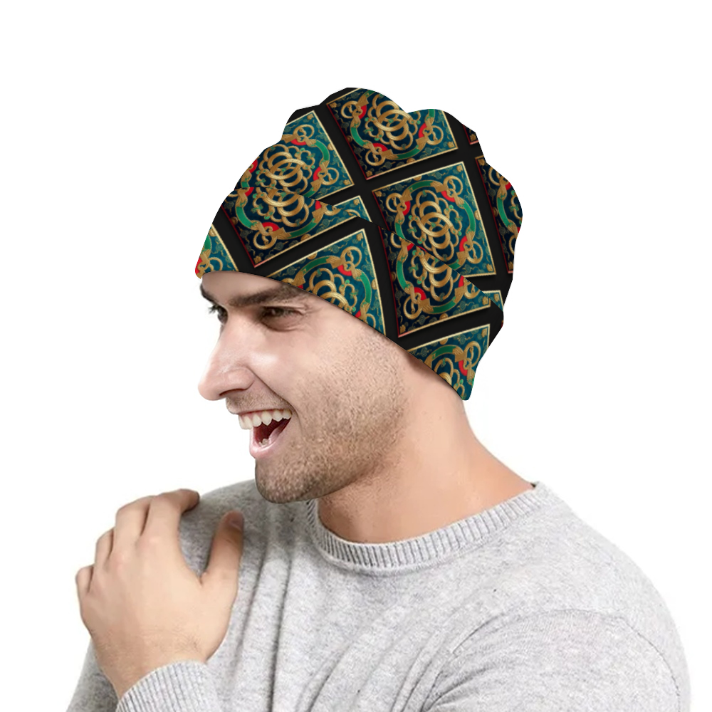 DeLa Parra Crochet Beanie Hat