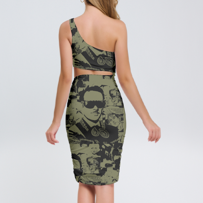 DeLa Parra Infante Punk Sleeveless Mini Dresses