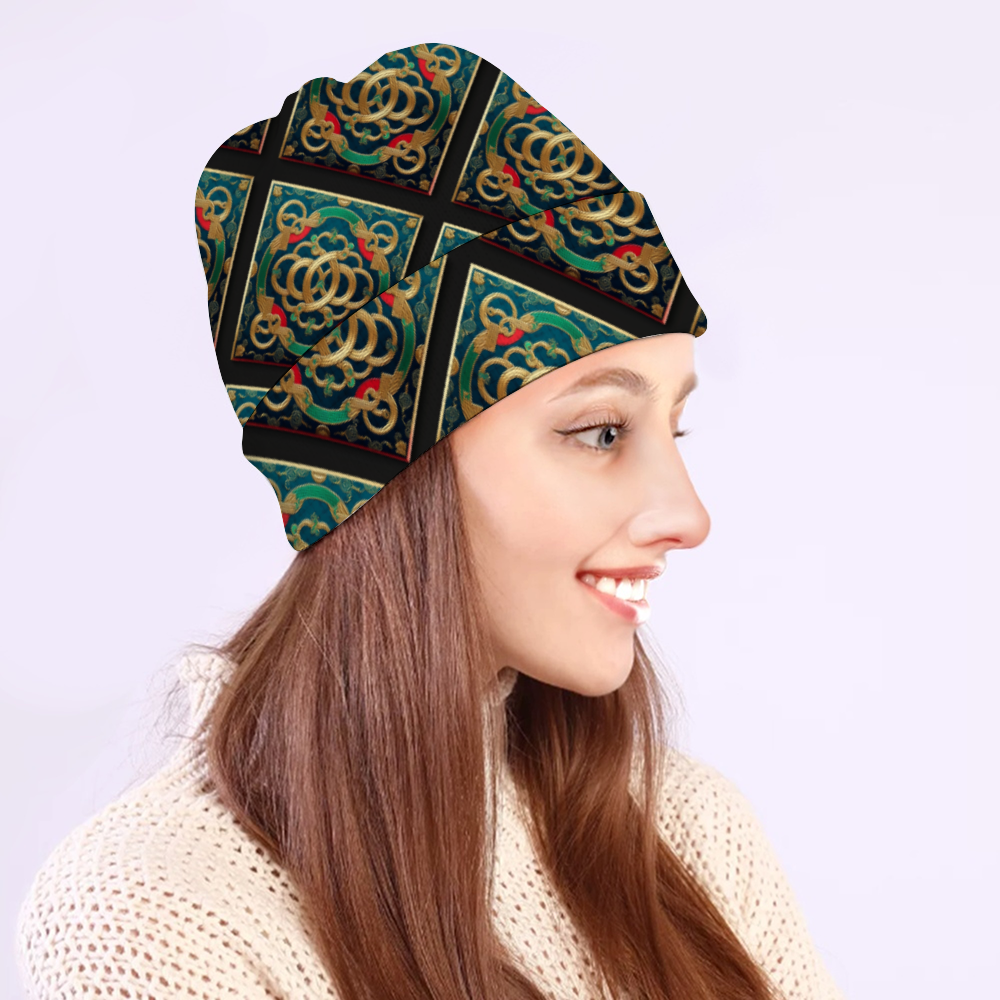 DeLa Parra Crochet Beanie Hat