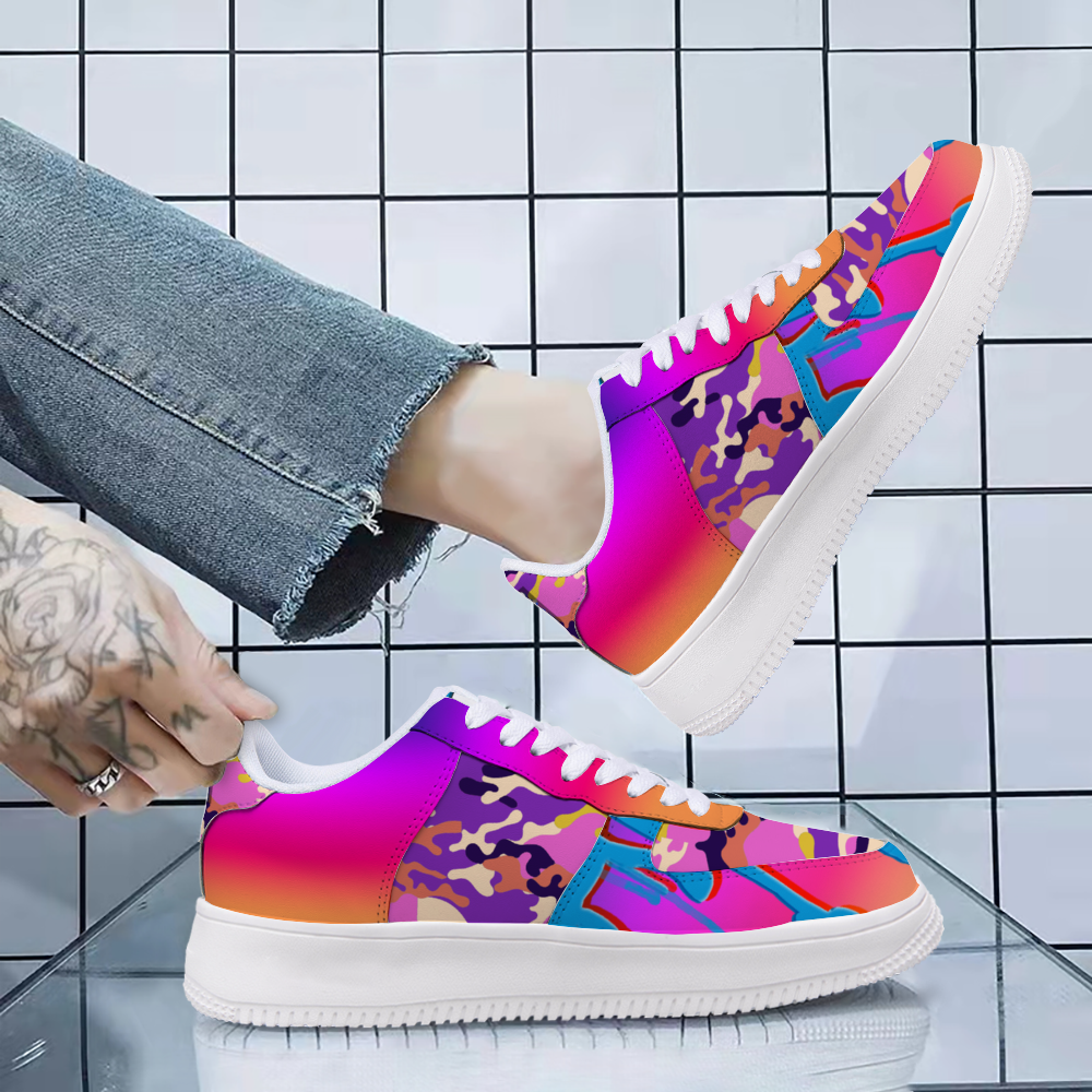 Super Funky Fresh Camo Unisex Sneakers Leisure Sports Shoes