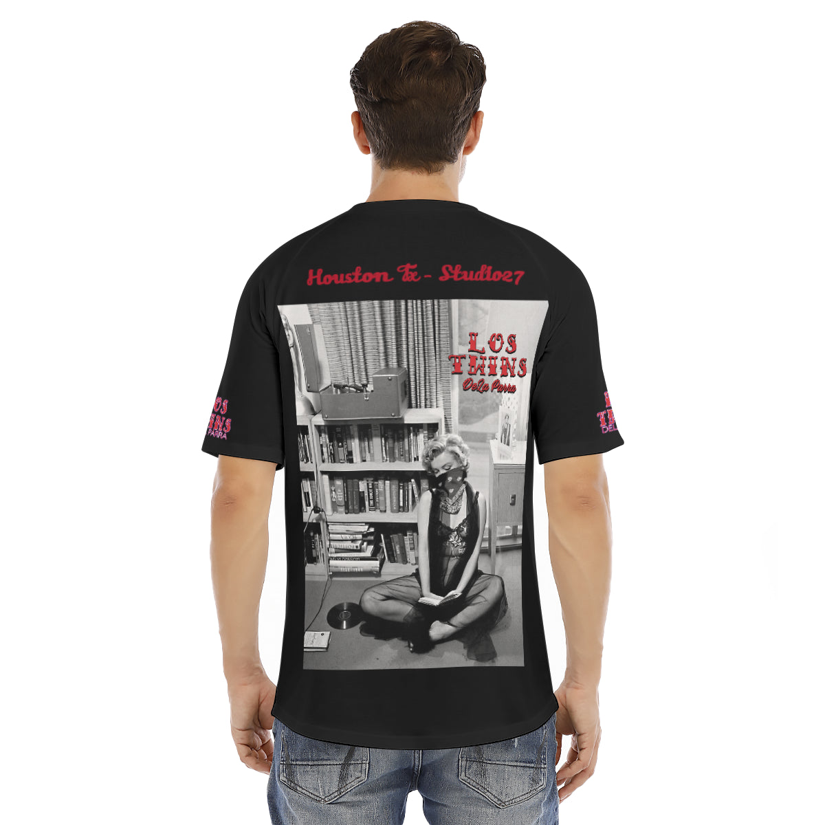 Maria Juana Monroe All-Over Print Men's O-neck Short Sleeve T-shirt