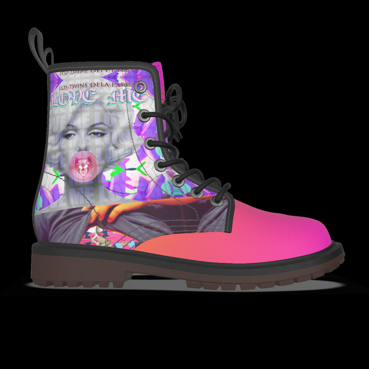 DeLa Parra Monroe Women's Combat Styel Short Boots