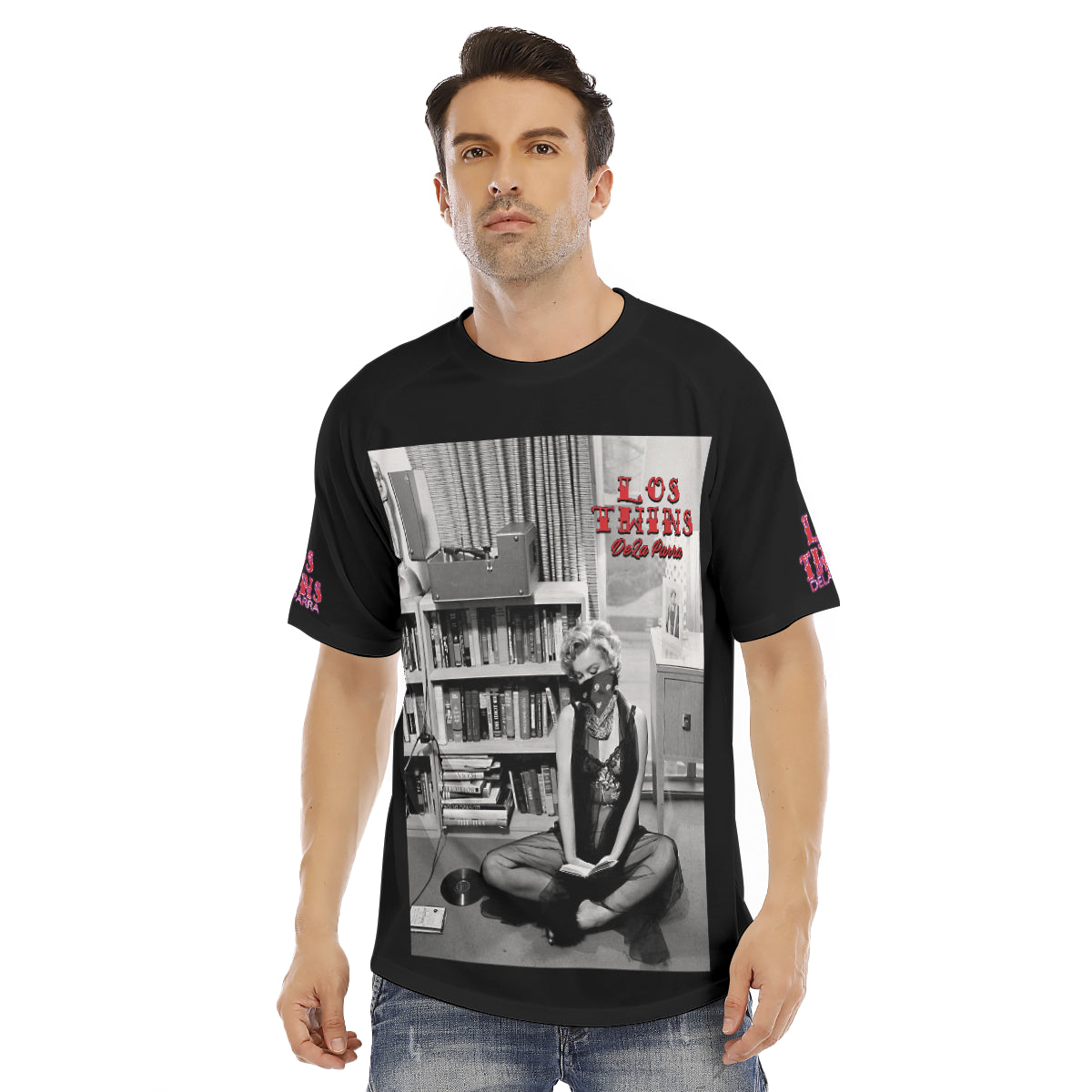 Maria Juana Monroe All-Over Print Men's O-neck Short Sleeve T-shirt