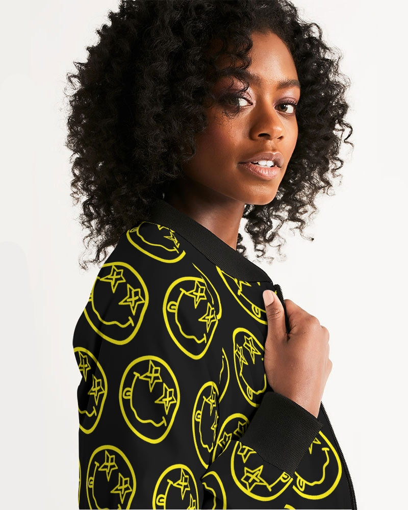 Smile Becomes You Women's Bomber Jacket