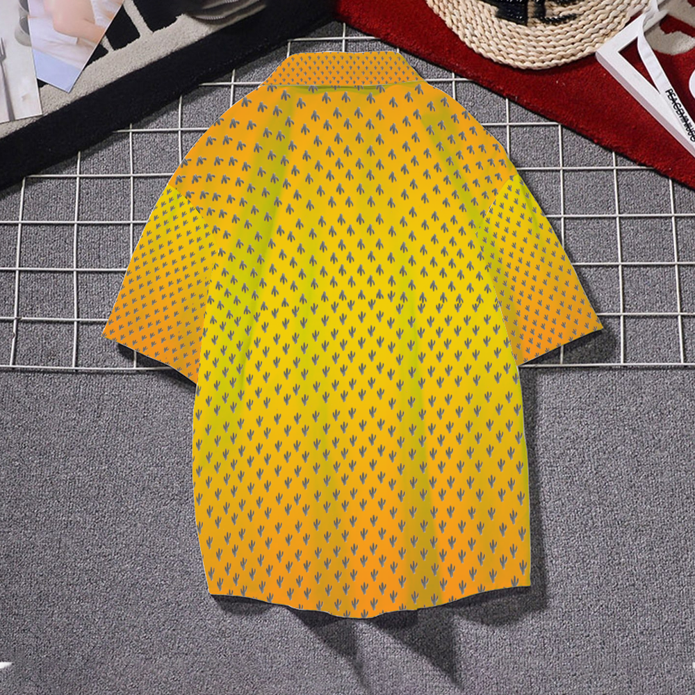 Cactus Sunset Button Down