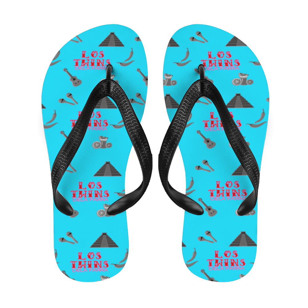 Blue Mayan Adults' Flip Flops