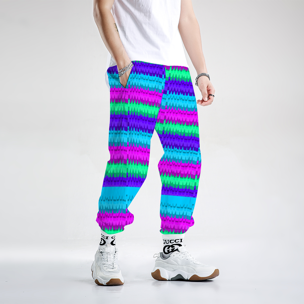Blue Pinata Jogger Pants