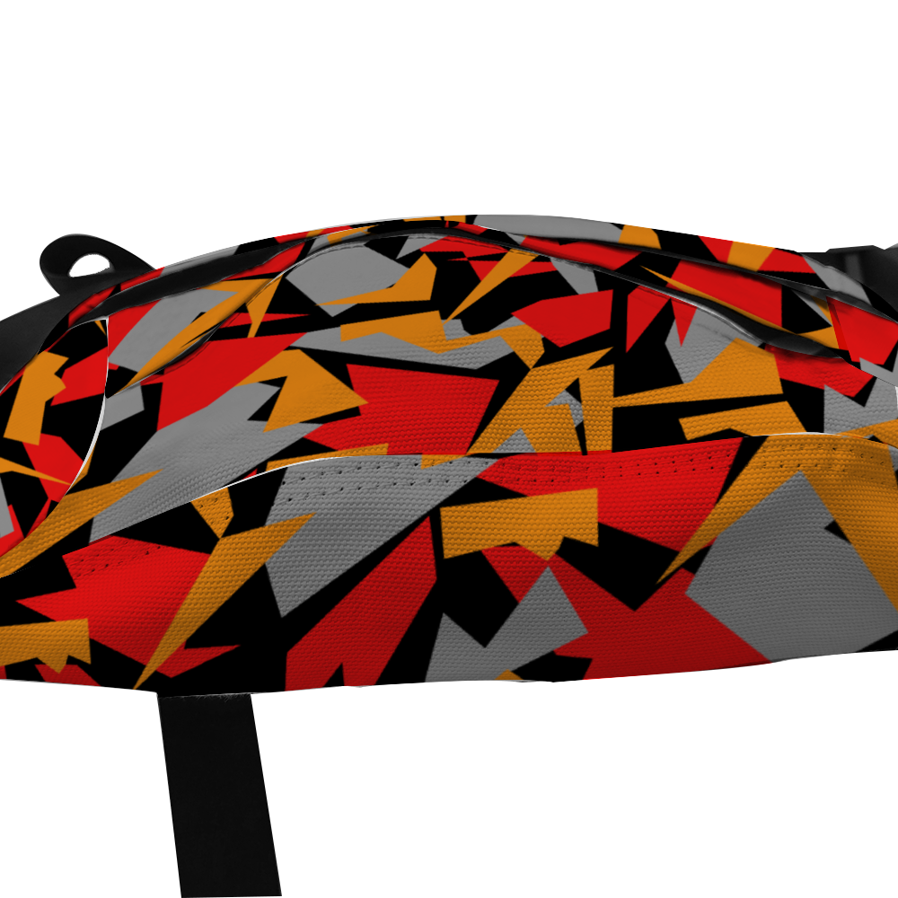 Super Funky Fresh Camo Large Waist Bag Waterproof Sling Bag