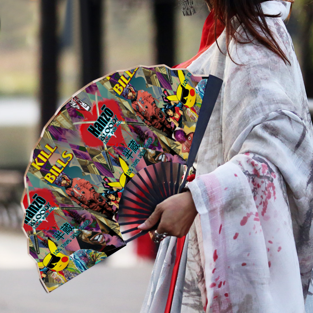Kill Bills Hand-held Folding Fan