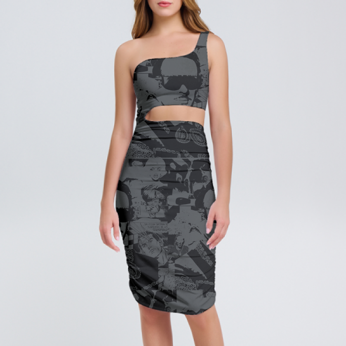 DeLa Parra Infante Punk Sleeveless Mini Dresses
